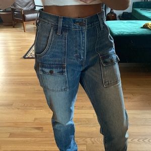 Levi Jeans. Size 27. Mid rise. Fun pockets. Perfect condition